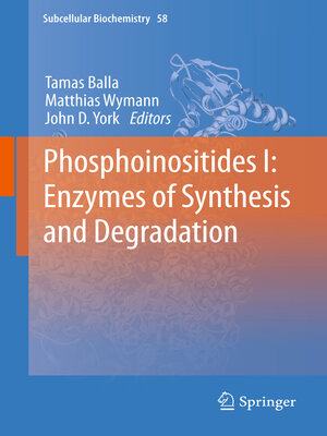 cover image of Phosphoinositides I